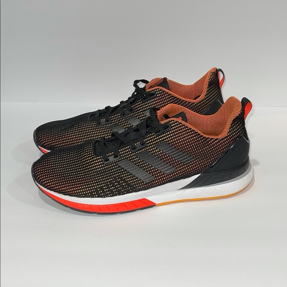 SOLD Adidas Questar Core Back Orange Men’s Size 12 - Picture 2 of 6
